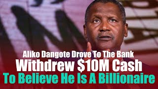 Aliko Dangote's Greatest Advice To Young People; Don't Spend Your Income On Expensive Houses & Cars