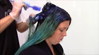 Blue Hair With Darker Roots   Jayhair