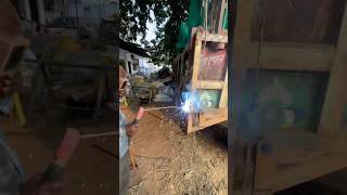 Welding work done 👍 #shortvideo #shortvlog #shorts #short #sonalika #tractor #feedshorts #trend