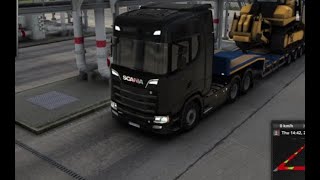 Euro Truck Simulator 2 | Logitech G920 gameplay   |SCANIA  |Steering Wheel |