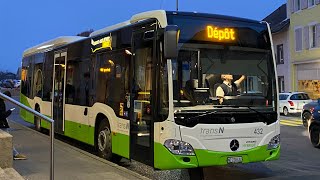 Full kickdown New Mercedes Benz Citaro C2 LE Ü Hybrid TransN