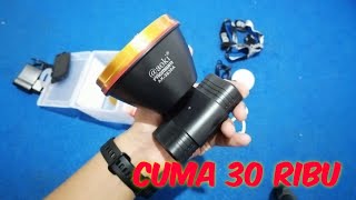 UNBOXING Senter Kepala Aoki 30 Watt