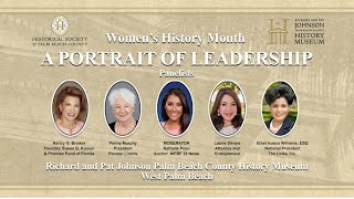 A Portrait of Leadership | Women's History Month | 2023