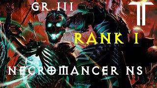 Diablo 3 RoS - NS - Necromancer 111 Greater Rift Solo (Rank 1 EU)