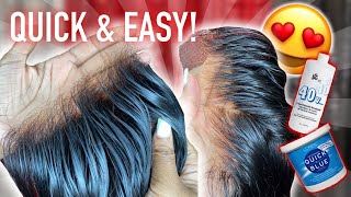 PART 1 : Bleaching And Plucking Lace Closure | QUICK & EASY METHOD