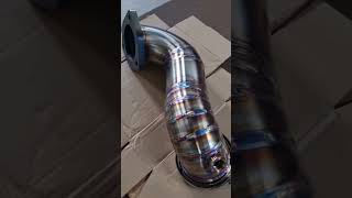 Starlet 4EFTE Downpipe - #weldporn #turbo #carexhaust