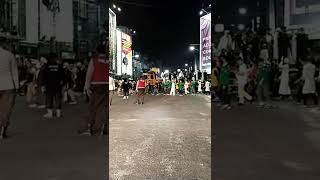 Pawai obor di Medan