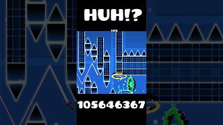 Geometry Dash: EXTREMELY Rare Wave Challenge #shorts