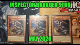 Best Inspector Boarder Anti Meta Stun Deck Profile! Yugioh May 2020