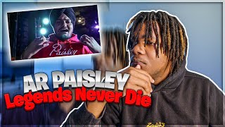 AR Paisley - Legends Never Die | Official Video | Sidhu Moose Wala Tribute (Reaction)