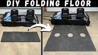 QUICK & EASY Ice Shack Floor - Flipover Ice Shelter Modifications & Accessories