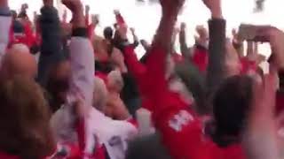 Fans go wild after Kuzya's goal