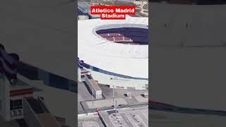 Atletico Madrid Stadium: The Red and White Fortress | YouTube Shorts