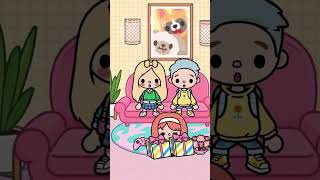 Crazy gift challenge 😜😅 | Toca life story #shorts