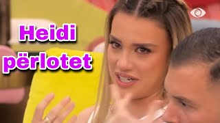 Heidi përlotet nga ofendimet e Erjolës "Romeo shkon e përqafon" Big Brother Vip Albania 3