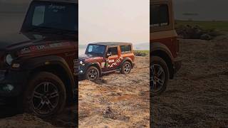 I’m making my own #trails.#mahindrathar #thar4x4india #tharoffroad #tharreels #4wd