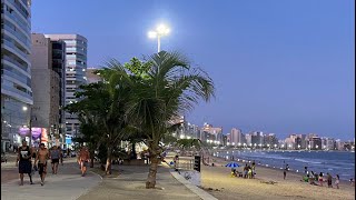 🔴 PRAIA do MORRO: Noite de Sábado em Guarapari (16/03/2024) #guaraparivirtual