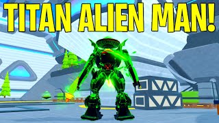 TITAN ALIEN MAN SHOWCASE IN TOILET TOWER DEFENSE (HALLOWEEN UPDATE)