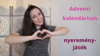 Adventi kalendárium nyereményjáték