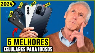 Os 5 Melhores Celular Para Idoso Em 2024! // Tem Bom e Barato, Com Teclas Grandes, Touch e Outros.