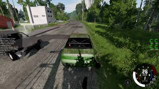 BeamNG drive let's play Polish streets and Police chases