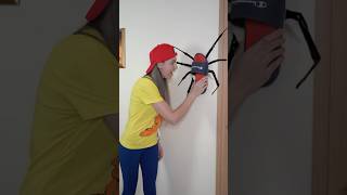 OMG Super Giant SPIDER🕷️🕸️in my room 🤣😂  by Super Max #funny #shrots #comedy #home