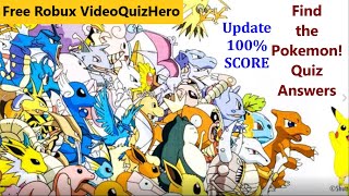 Find the Pokemon Quiz Answers All Versions | Find the Pokemon Quiz All Answers 100% | Videoquizhero