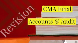 Accounts And Audit Cma Final Law Revision