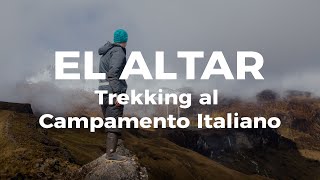 Trekking al Campamento Italiano - El Altar