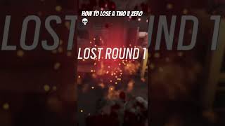 How to lose a 2v0 😂 #rainbowsixsiege #r6 #gaming #funny