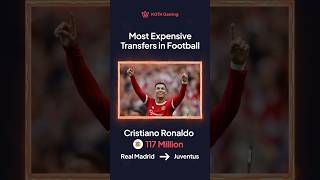 Most expensive transfers in football #shorts #youtubeshorts #CristianoRonaldo #footballshorts