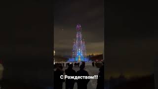 Дронами создали красоту