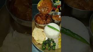 Bengali Perfect lunch thali ideas | lunch thali #shorts #bengalifood #food #lunch #trending