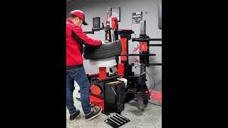 Automatic Tire Changer with Lift #TireChanger #TireReplacement #ShopTools