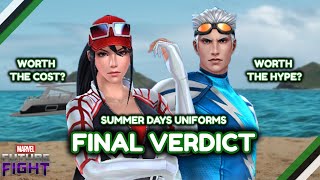 GAME CHANGING Uniforms!? (Summer Days PvE and PvP Breakdown) | Marvel Future Fight