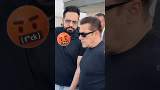 OMG 😳 Salam Khan with his bodyguard /#salmankhan #tiger  #bodyguard #bollywood #viral