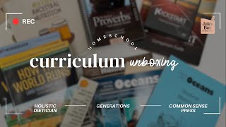 UNBOX NEW CURRICULUM WITH ME | GENERATIONS, COMMON SENSE PRESS, NUTRITION