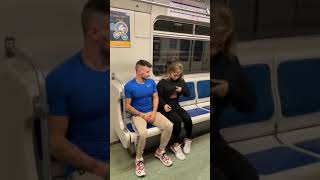 American subway pranks shmeksss pranks | #shorts