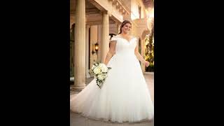 VESTIDOS PARA NOIVAS CURVILÍNEAS | LINDOS VESTIDOS DE CASAMENTO PLUS SIZE