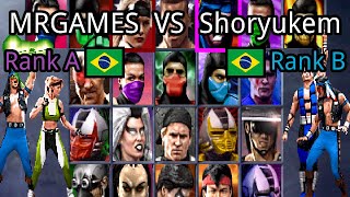 Ultimate Mortal Kombat 3: MRGAMES (BR, Rank A)  vs Shoryukem (BR, Rank B)