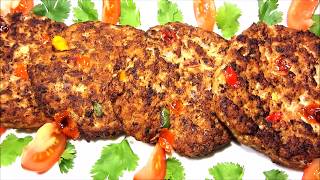 Kababu Za Nyama Ya Kusaga / Chapli Kababs