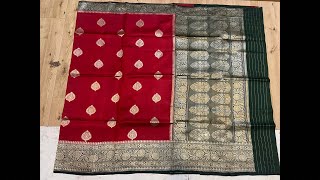 Live On Beautiful Pure Banarasi Katan Silks|Much More Pure Katans |In Our Channel|#harithasarees