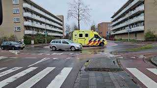 Fietser aangereden op rotonde Eemsteynstraat-Dubbeldamseweg Zuid