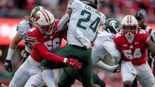 NCAA Football Wisconsin vs Michigan State 2019 Pictures