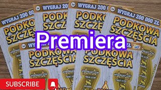 #zdrapki #lotto #535❗️💰🍀PREMIERA PODKOWA SZCZĘŚCIA Z WYGRANĄ 🍀💰❗️