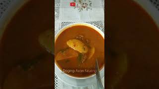 Daging Asam Keueng Khas Aceh #shorts