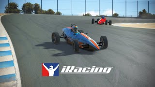 Formula vee iRacing at Laguna Seca