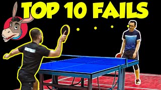 Top 10 Table Tennis FAILS of 2020