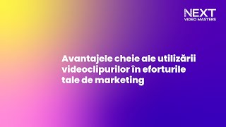 Beneficiile Marketingului Video sunt Spectaculoase