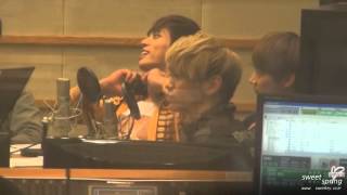 [fancam] 120323 SHINee Key cute moments @ Kiss the Radio